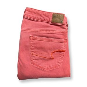 American Eagle 6 Long Skinny Stretch Jeans